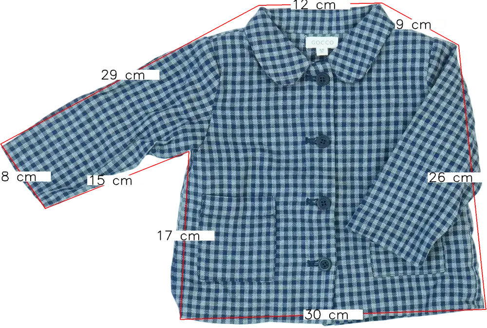 Többszínű Gocco Blézer és Zakó EU 68 / UK 3-6 hónap / US 3-6 hónap