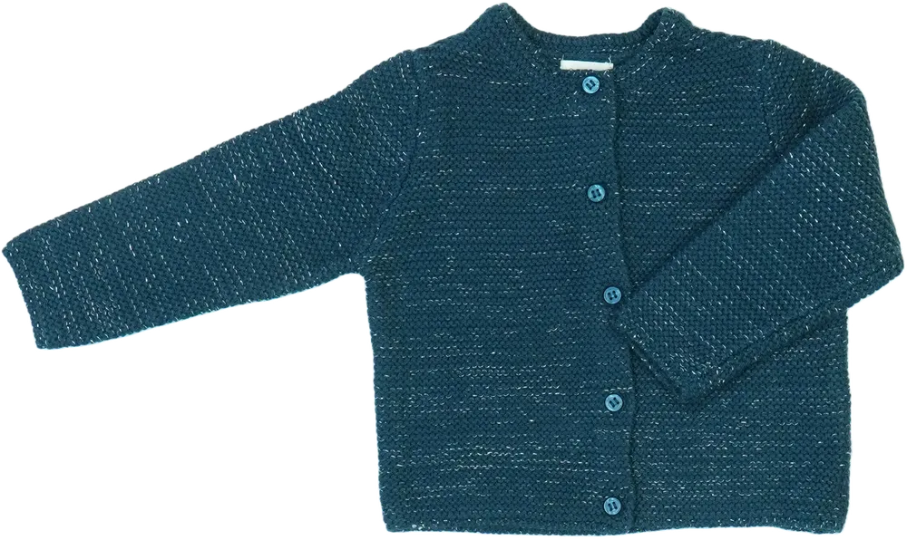 Kék Gocco Kardigán EU 68 / UK 3-6 hónap / US 3-6 hónap