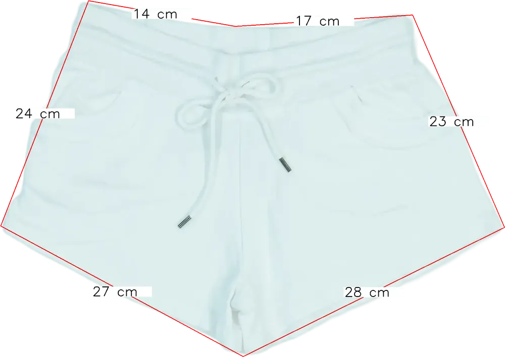 Fehér Losan Rövidnadrág EU 164 / UK 14 év / US 14 év/XL