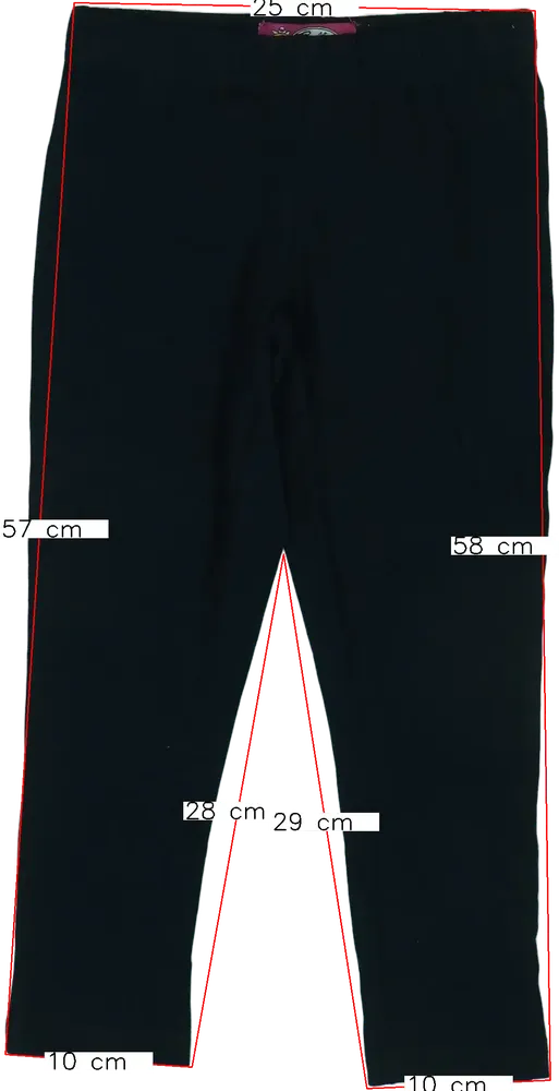 Fekete Rosalita Leggings EU 104 / UK 4 év / US 4T/XS