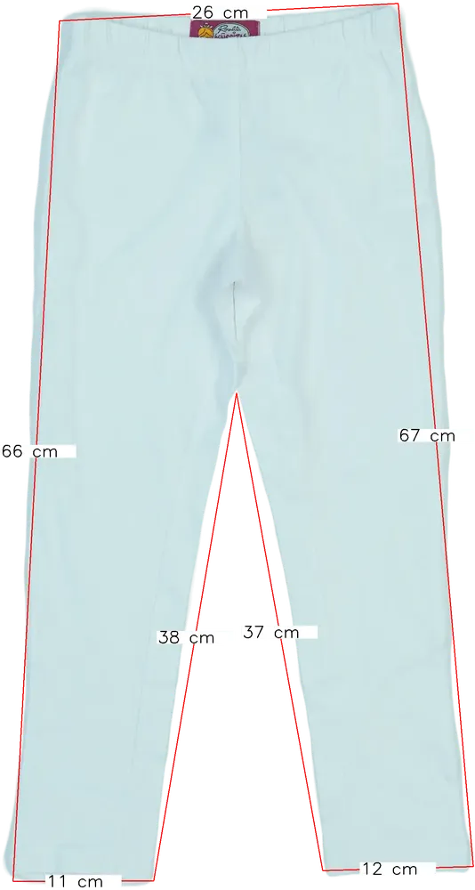 Fehér Rosalita Leggings EU 116 / UK 6 év / US 6 év/S