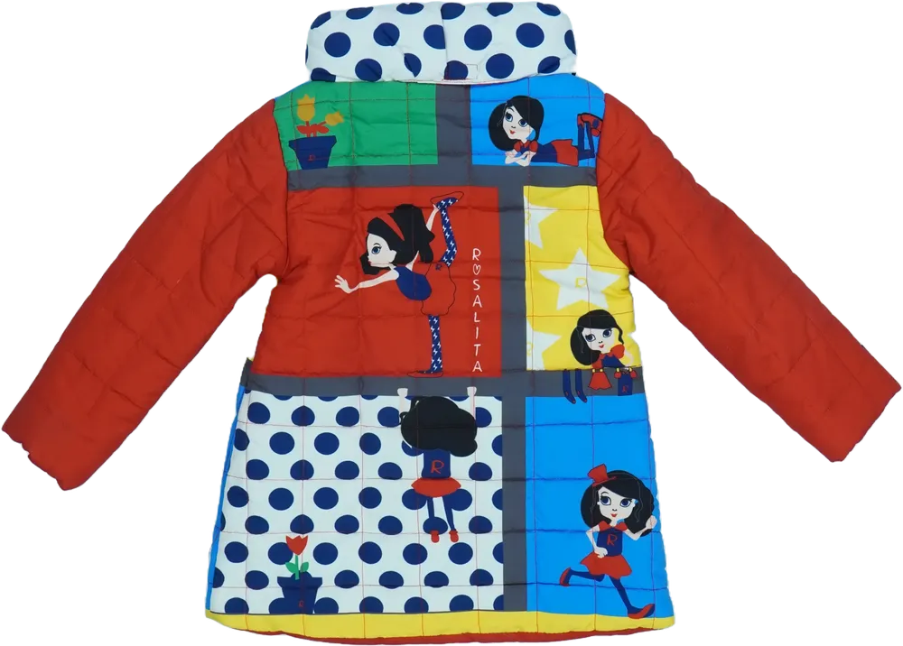 Többszínű Rosalita Télikabát EU 104 / UK 4 év / US 4T/XS
