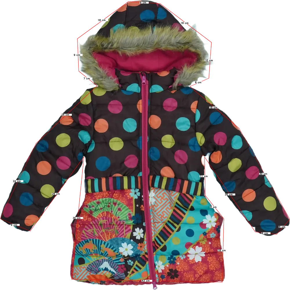 Barna Rosalita Télikabát EU 116 / UK 6 év / US 6 év/S