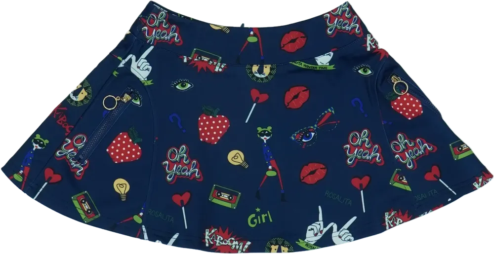 Kék Rosalita Szoknya EU 104 / UK 4 év / US 4T/XS