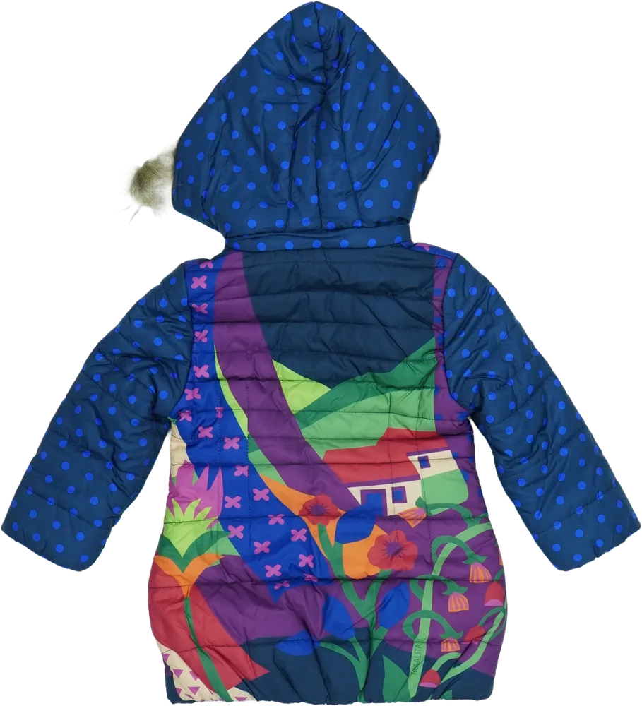 Kék Rosalita Télikabát EU 104 / UK 4 év / US 4T/XS