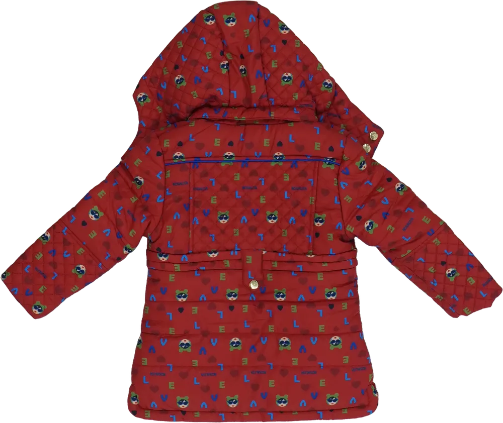 Piros Rosalita Télikabát EU 104 / UK 4 év / US 4T/XS