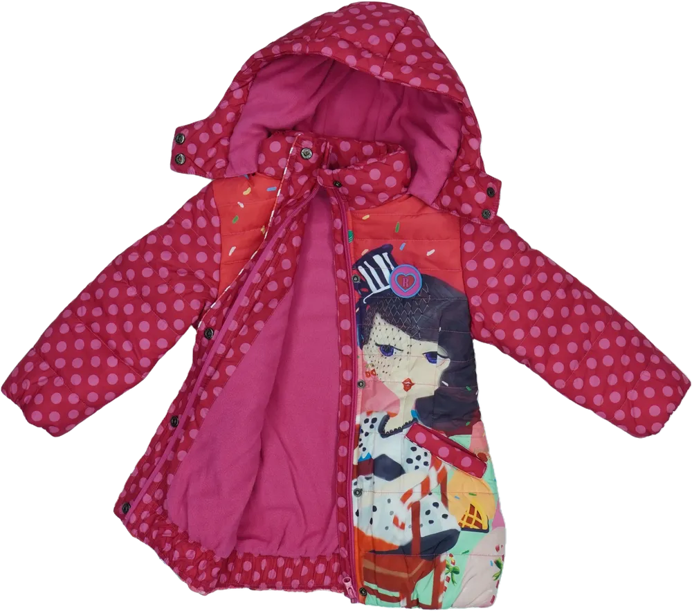 Kék Rosalita Télikabát EU 104 / UK 4 év / US 4T/XS