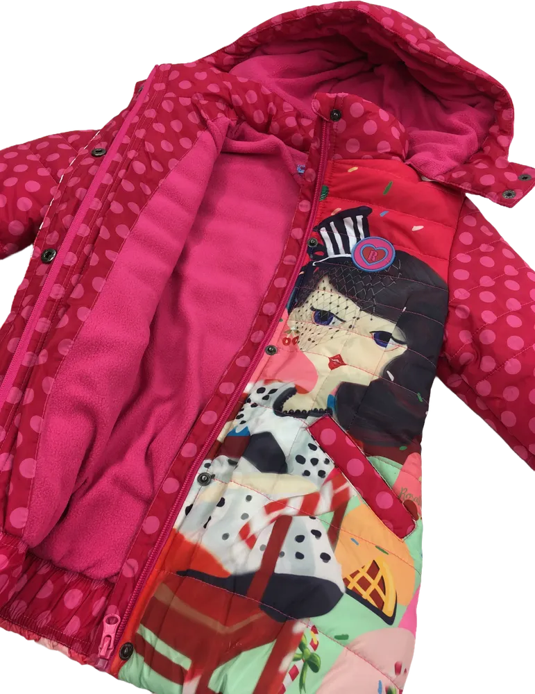 Kék Rosalita Télikabát EU 104 / UK 4 év / US 4T/XS