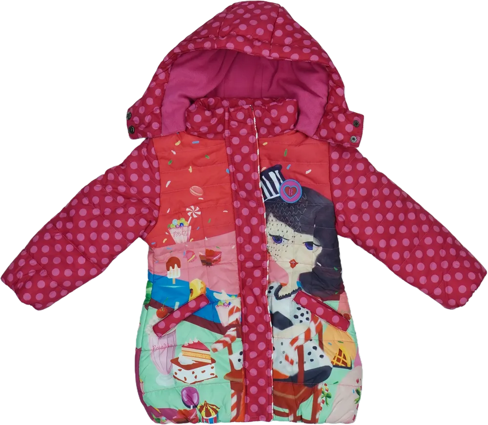 Kék Rosalita Télikabát EU 104 / UK 4 év / US 4T/XS