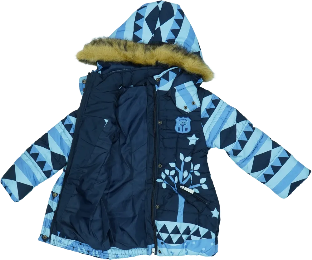 Kék Rosalita Télikabát EU 104 / UK 4 év / US 4T/XS