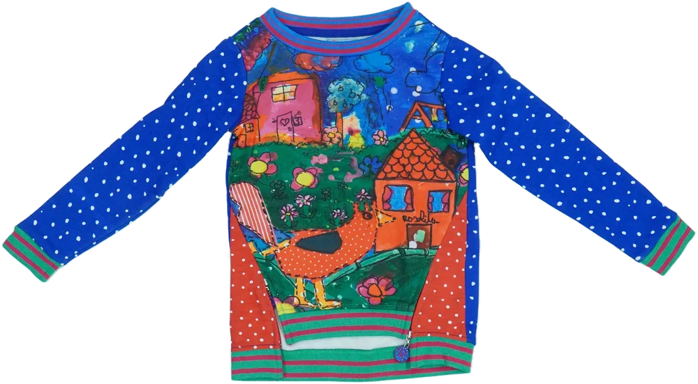 Többszínű Rosalita Pulóver EU 104 / UK 4 év / US 4T/XS