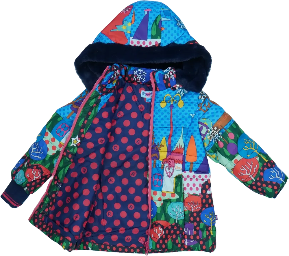Többszínű Rosalita Télikabát EU 104 / UK 4 év / US 4T/XS