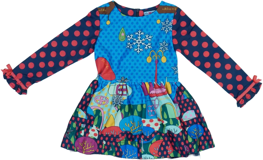 Kék Rosalita Ruha EU 104 / UK 4 év / US 4T/XS