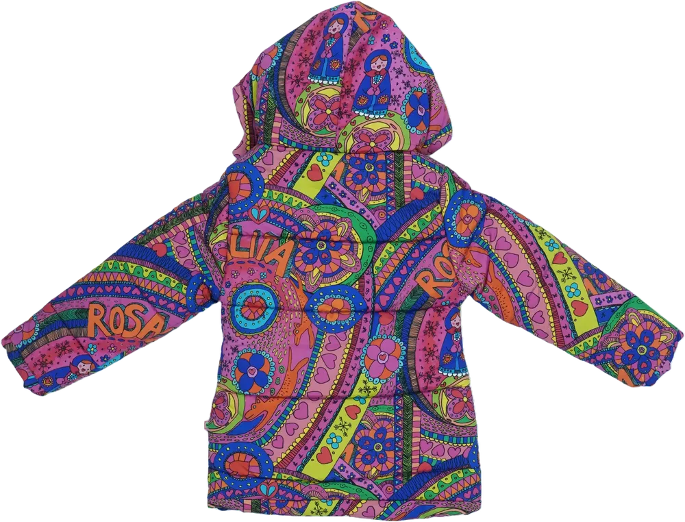 Rózsaszín Rosalita Télikabát EU 104 / UK 4 év / US 4T/XS