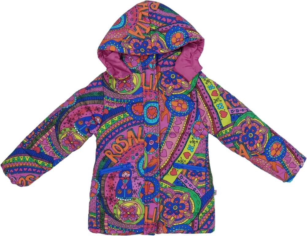 Rózsaszín Rosalita Télikabát EU 104 / UK 4 év / US 4T/XS