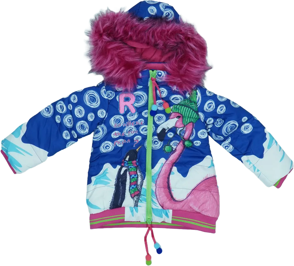 Kék Rosalita Télikabát EU 98 / UK 3 év / US 3T