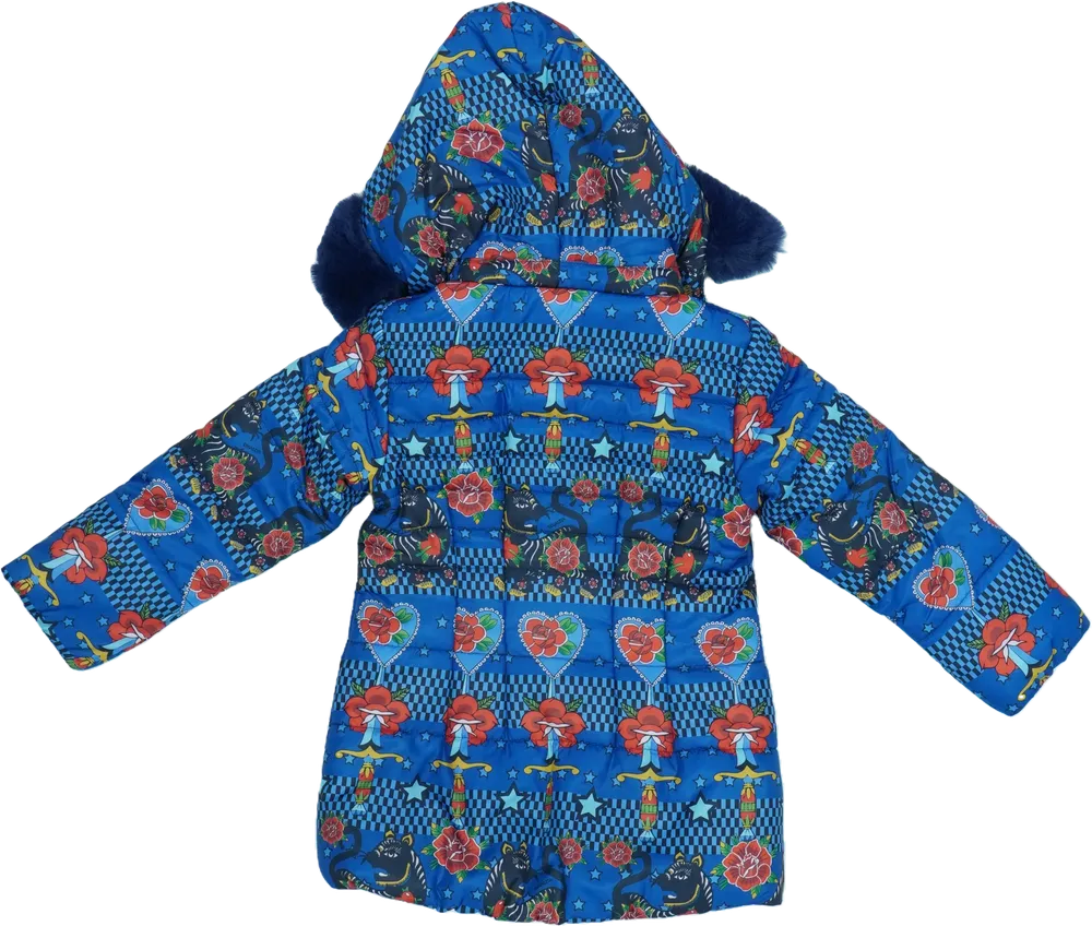 Többszínű Rosalita Télikabát EU 104 / UK 4 év / US 4T/XS