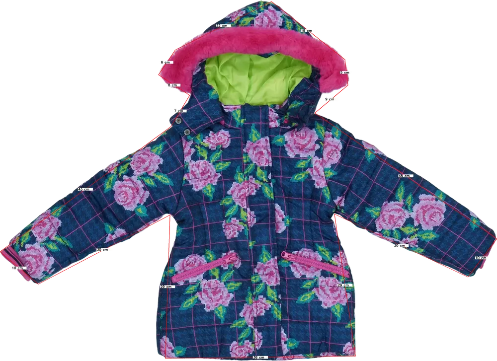 Kék Rosalita Télikabát EU 98 / UK 3 év / US 3T