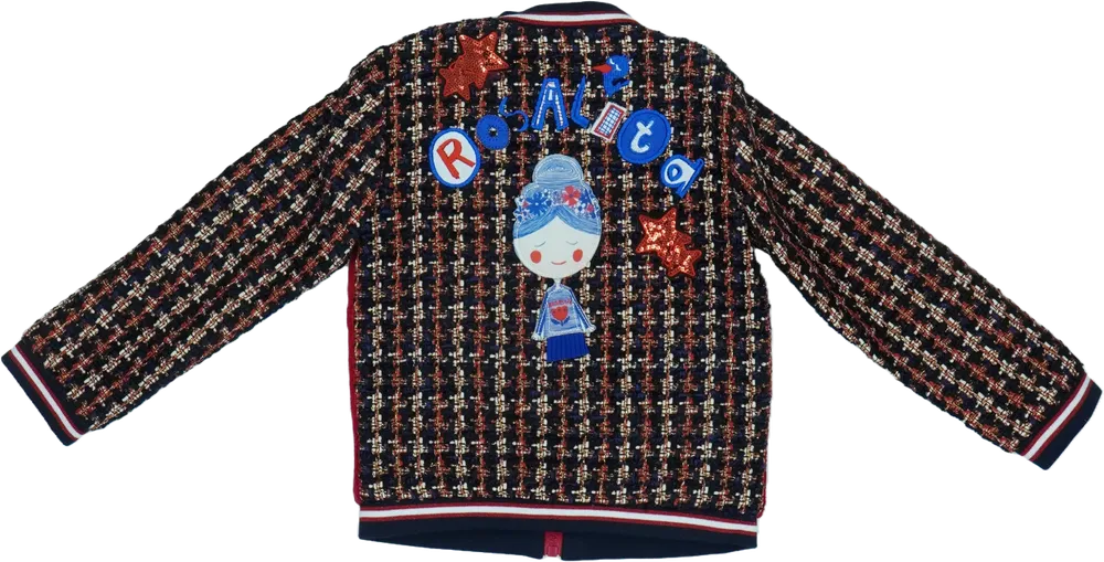 Többszínű Rosalita Átmeneti kabát EU 104 / UK 4 év / US 4T/XS