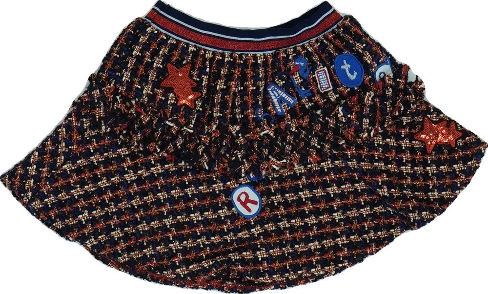 Többszínű Rosalita Szoknya EU 104 / UK 4 év / US 4T/XS