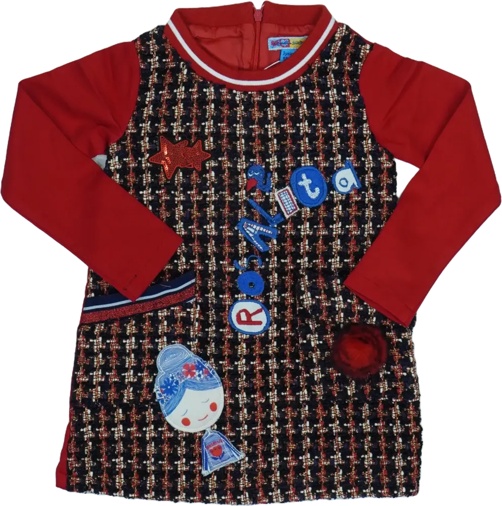 Piros Rosalita Ruha EU 104 / UK 4 év / US 4T/XS