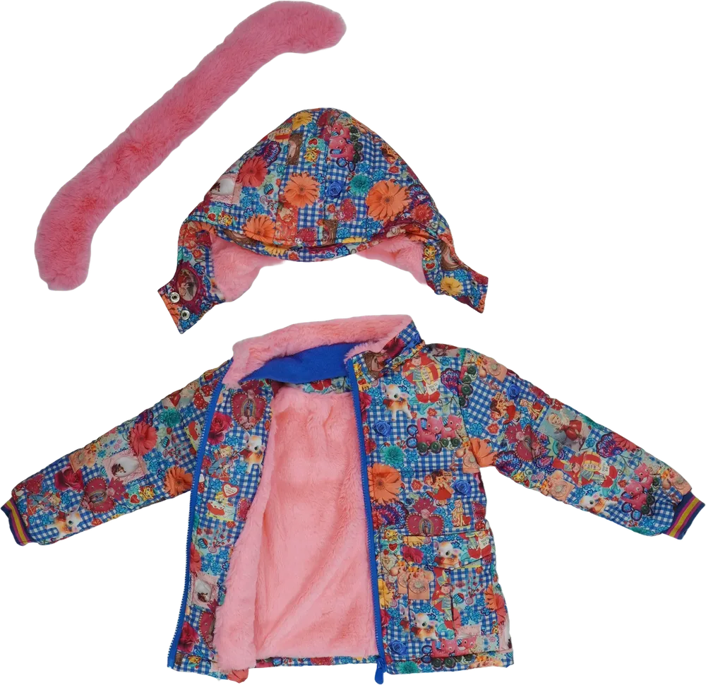 Többszínű Rosalita Télikabát EU 98 / UK 3 év / US 3T