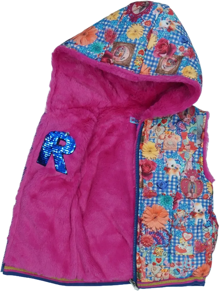 Többszínű Rosalita Mellény EU 104 / UK 4 év / US 4T/XS