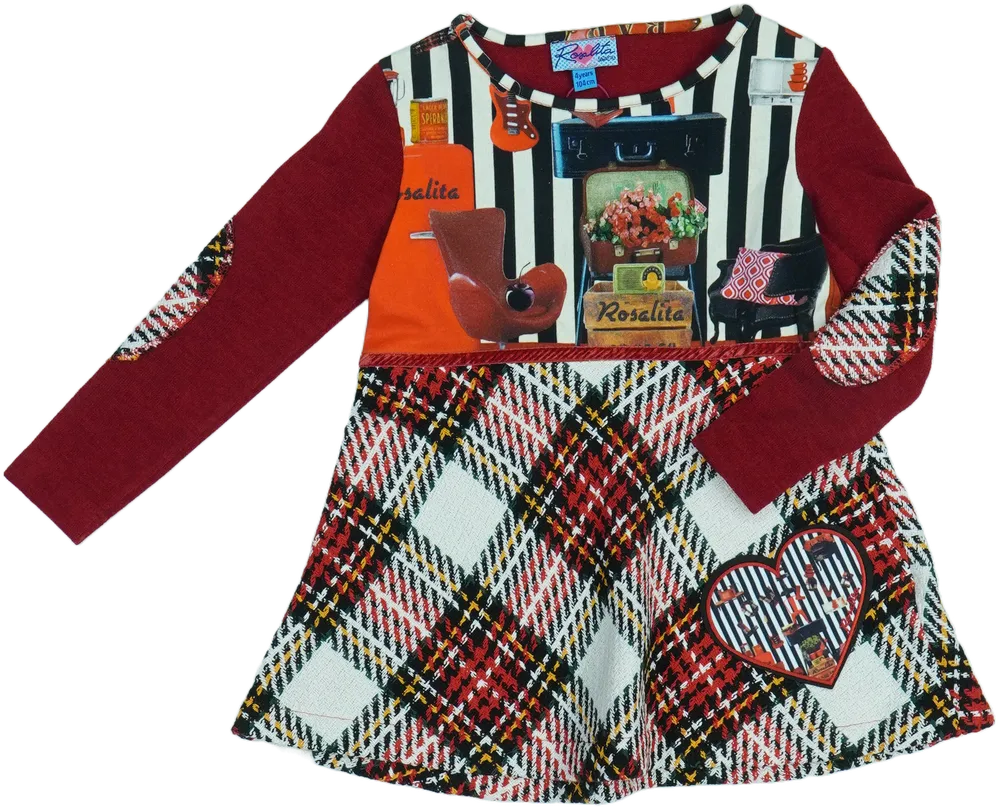 Bordó Rosalita Ruha EU 104 / UK 4 év / US 4T/XS