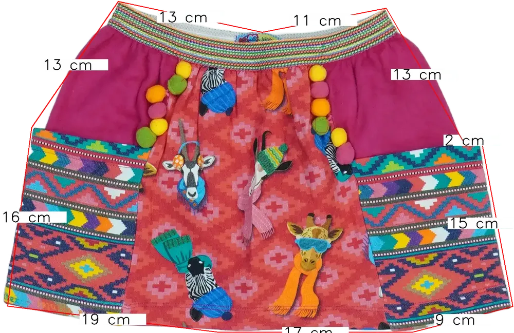 Rózsaszín Rosalita Szoknya EU 104 / UK 4 év / US 4T/XS