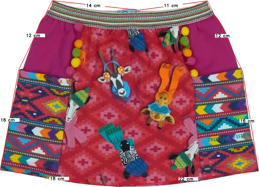 Rózsaszín Rosalita Szoknya EU 98 / UK 3 év / US 3T