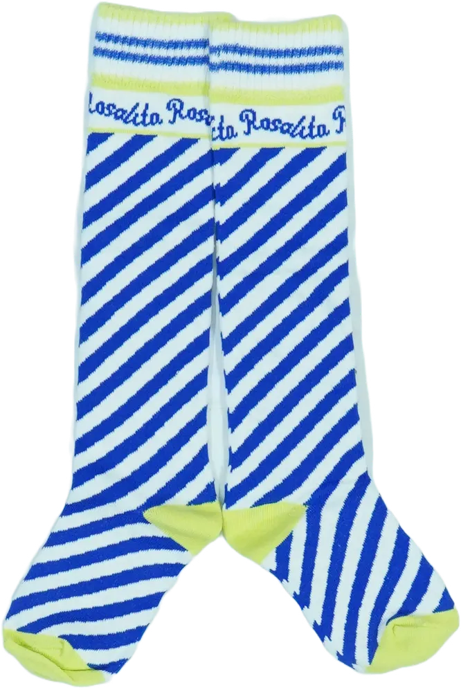 Fehér Rosalita Térdzokni EU 28