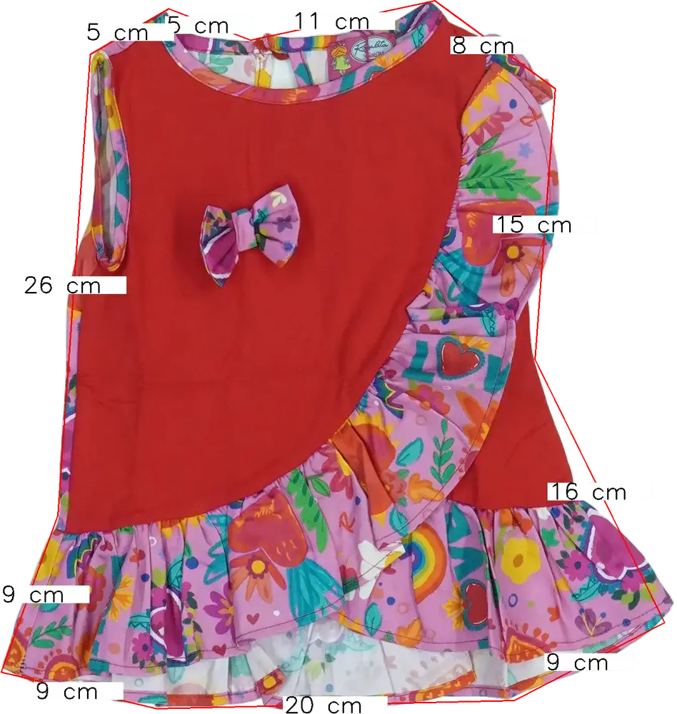 Rózsaszín Rosalita Tunika EU 98 / UK 3 év / US 3T