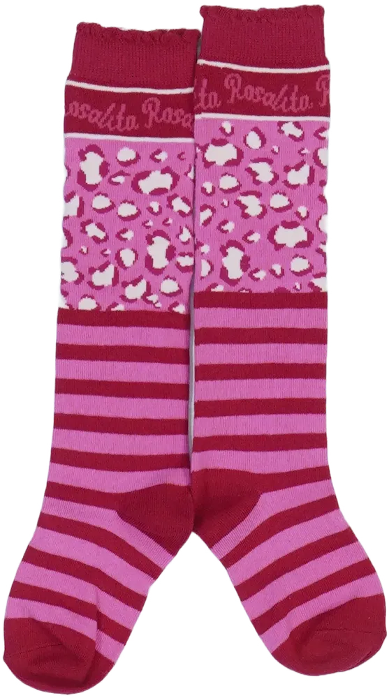 Pink Rosalita Kneehighs EU 28
