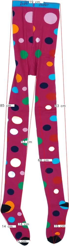 Rózsaszín Rosalita Harisnya EU 152 / UK 12 év / US 12 év/L