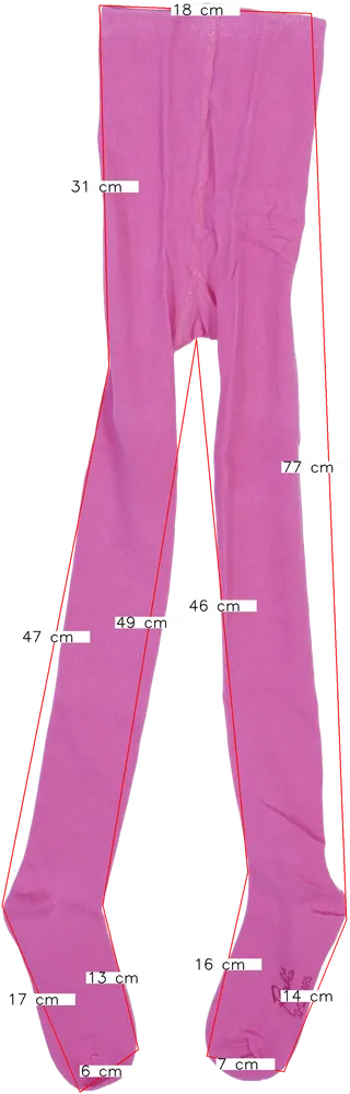 Rózsaszín Rosalita Harisnya EU 152 / UK 12 év / US 12 év/L