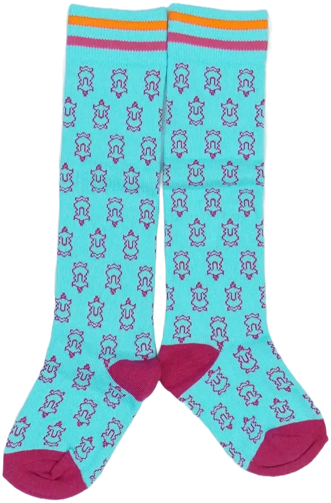 Kék Rosalita Térdzokni EU 28