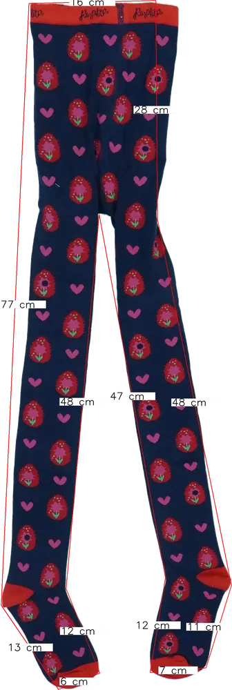 Kék Rosalita Harisnya EU 128 / UK 8 év / US 8 év/M