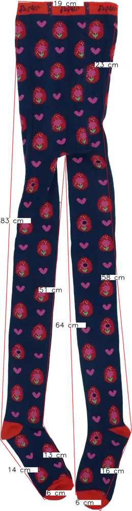 Kék Rosalita Harisnya EU 152 / UK 12 év / US 12 év/L