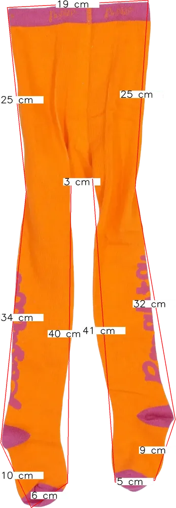 Sárga (narancs) Rosalita Harisnya EU 110 / UK 5 év / US 5 év/XS