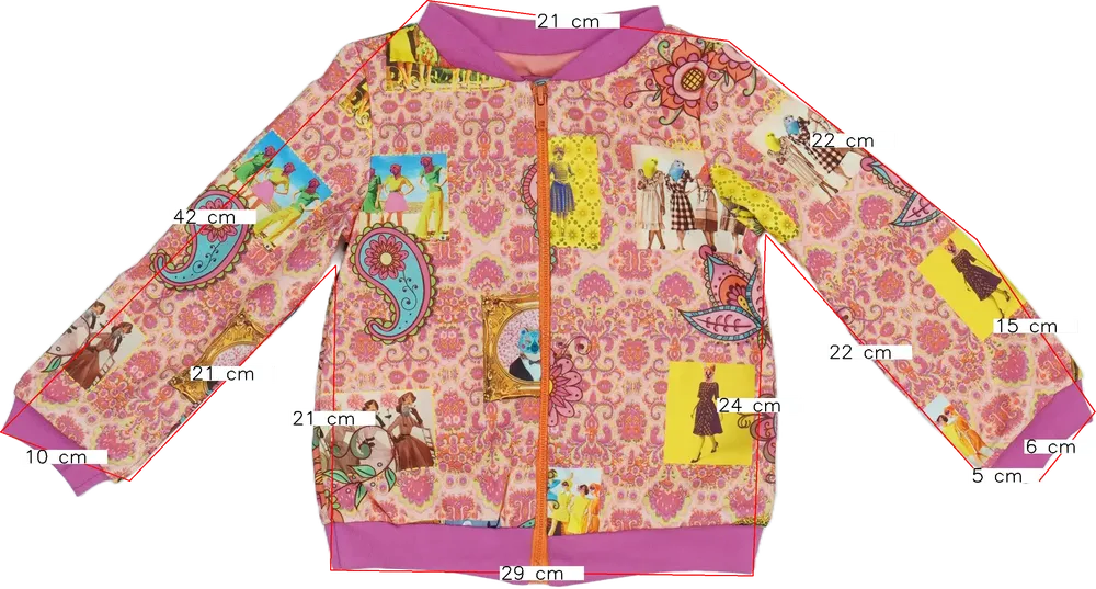 Többszínű Rosalita Dzseki EU 104 / UK 4 év / US 4T/XS