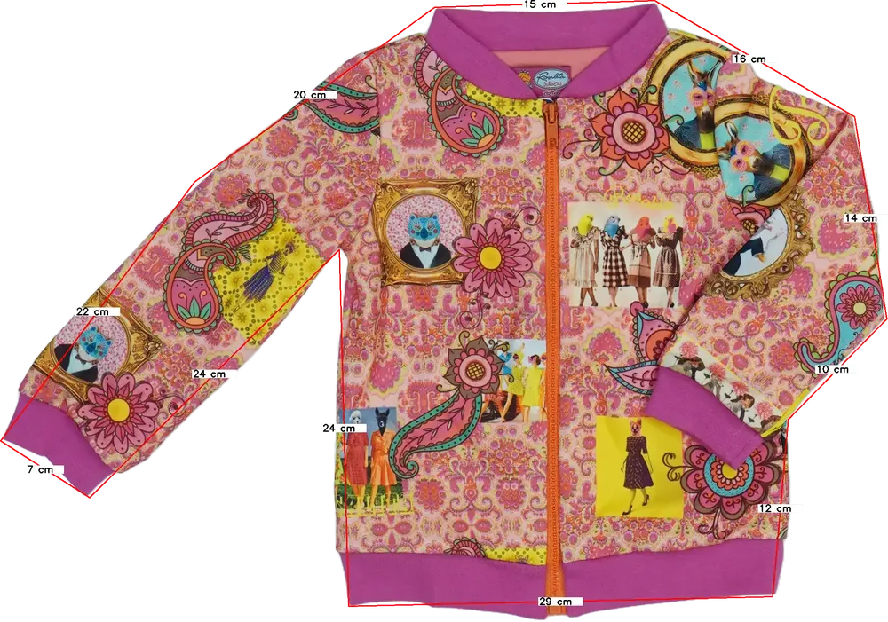 Többszínű Rosalita Dzseki EU 98 / UK 3 év / US 3T