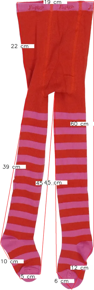 Többszínű Rosalita Harisnya EU 110 / UK 5 év / US 5 év/XS