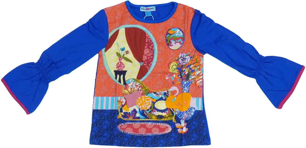 Többszínű Rosalita Hosszú ujjú felső EU 98 / UK 3 év / US 3T