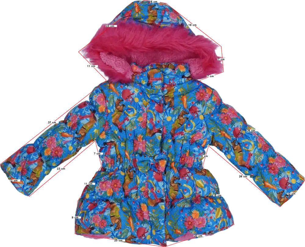 Kék Rosalita Télikabát EU 92 / UK 2 év / US 2T