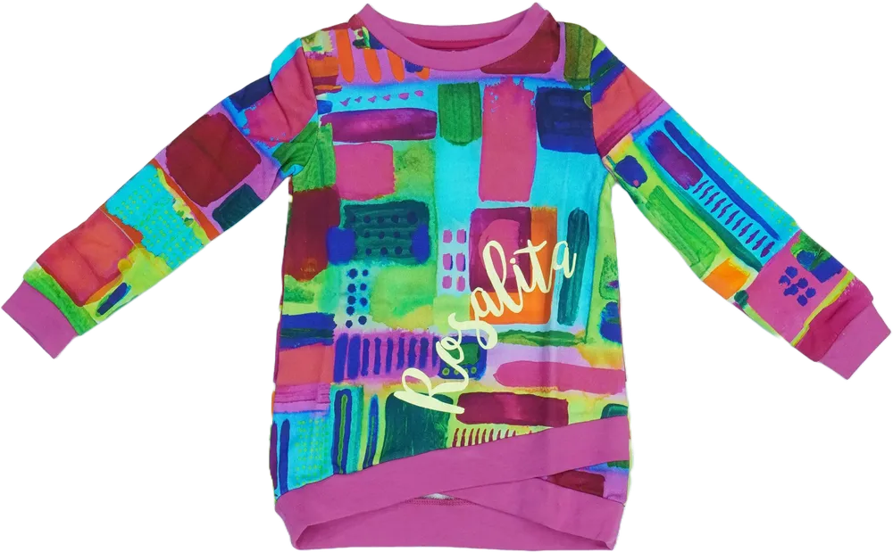 Többszínű Rosalita Pulóver EU 110 / UK 5 év / US 5 év/XS