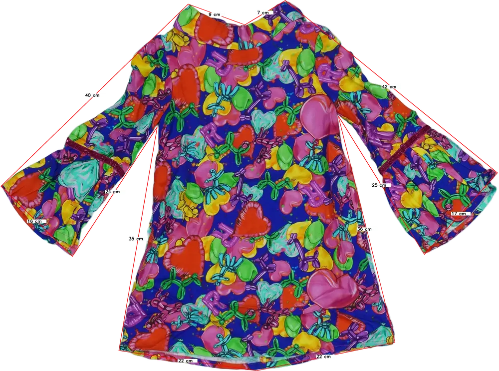 Többszínű Rosalita Ruha EU 104 / UK 4 év / US 4T/XS