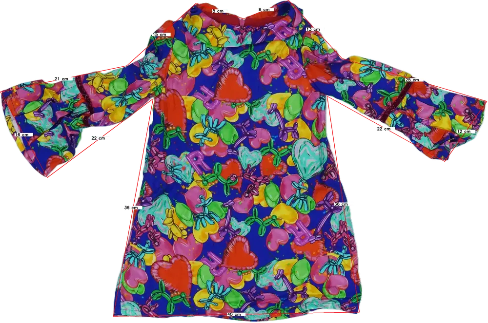 Többszínű Rosalita Ruha EU 98 / UK 3 év / US 3T