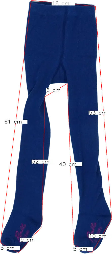 Kék Rosalita Harisnya EU 98 / UK 3 év / US 3T