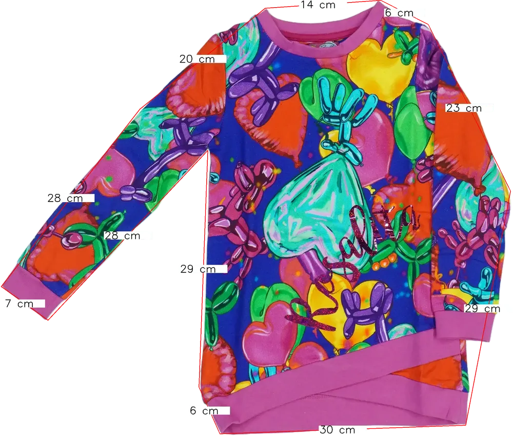 Többszínű Rosalita Pulóver EU 116 / UK 6 év / US 6 év/S