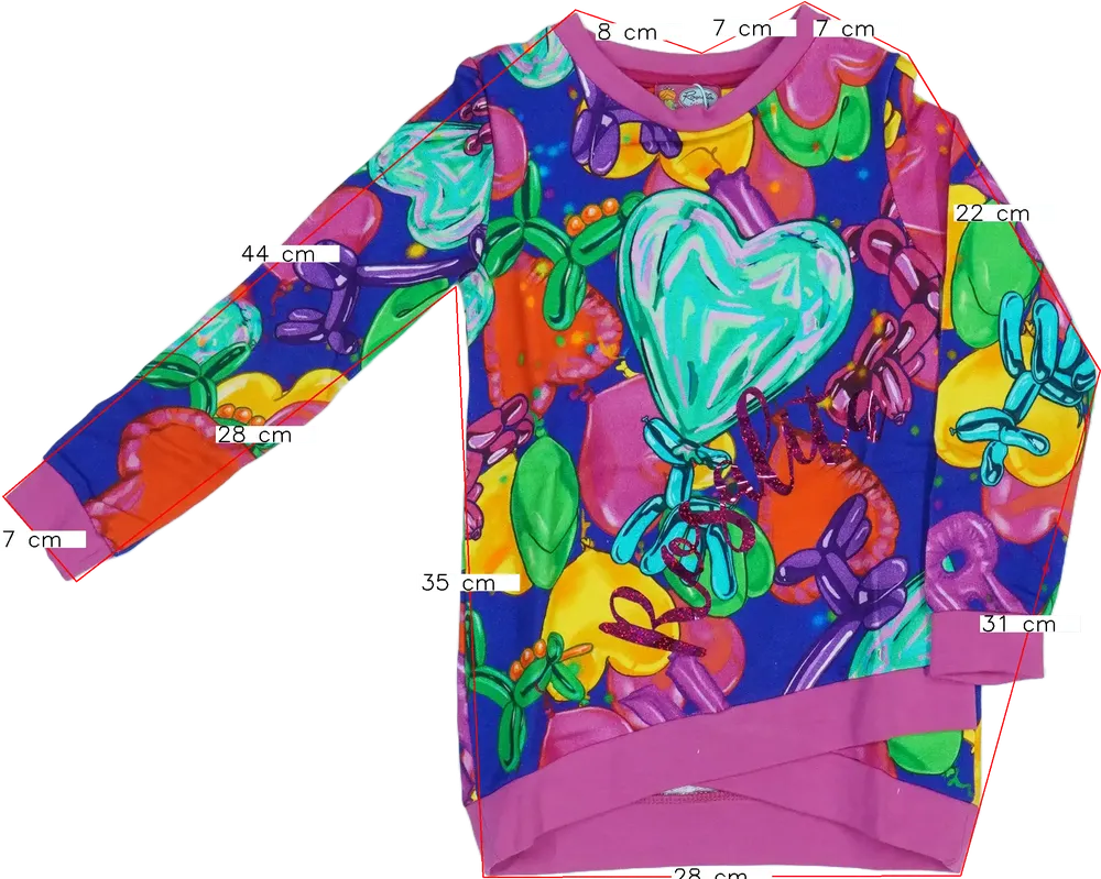 Többszínű Rosalita Pulóver EU 110 / UK 5 év / US 5 év/XS